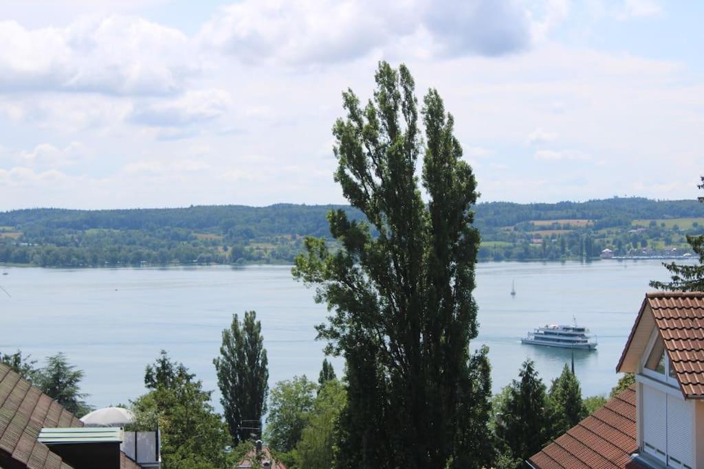 Erholung mit Seesicht, Terrasse und Garten Uberlingen Exterior foto